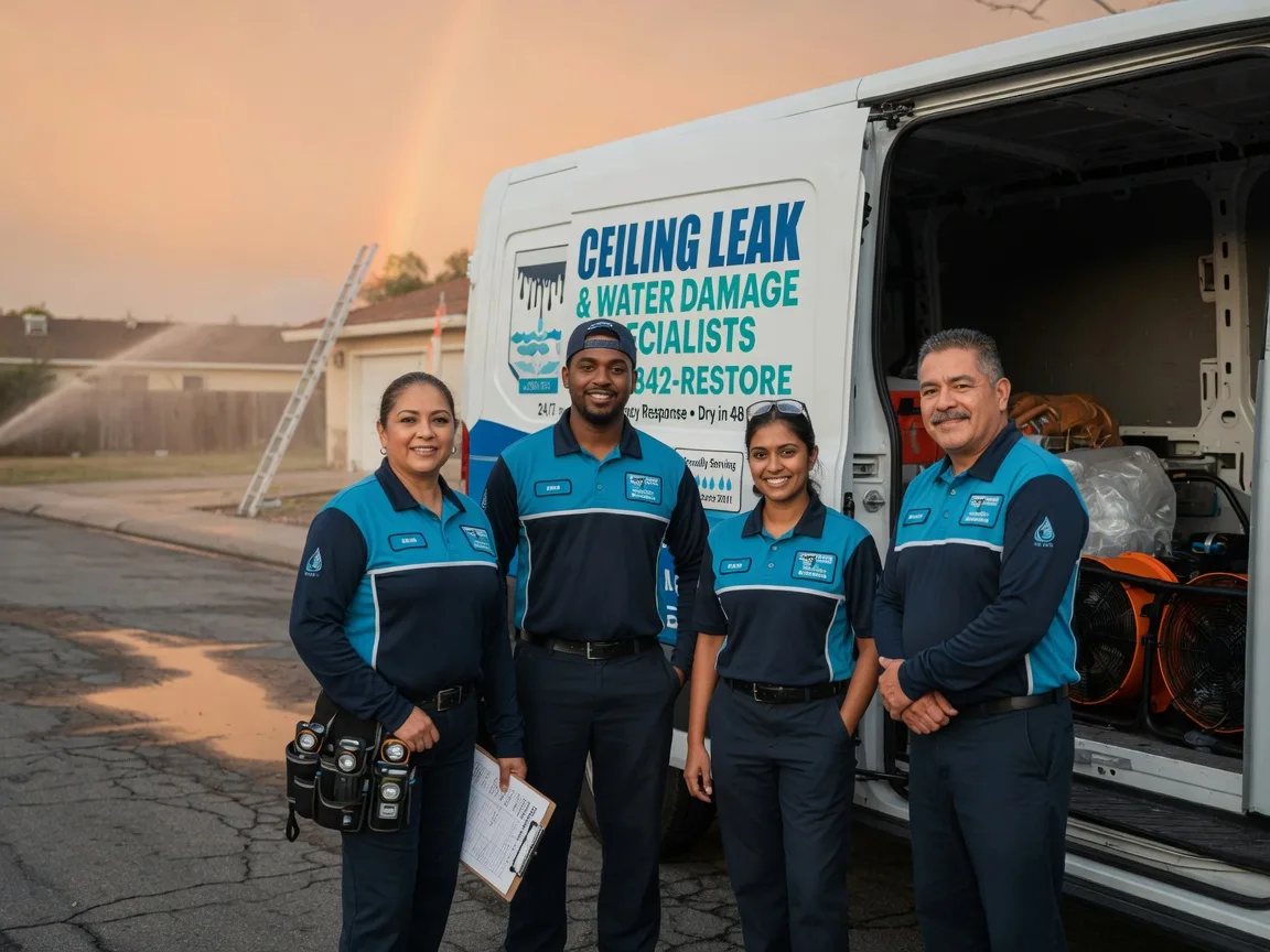 Ceiling Leak Cleanup company in Utica, KS